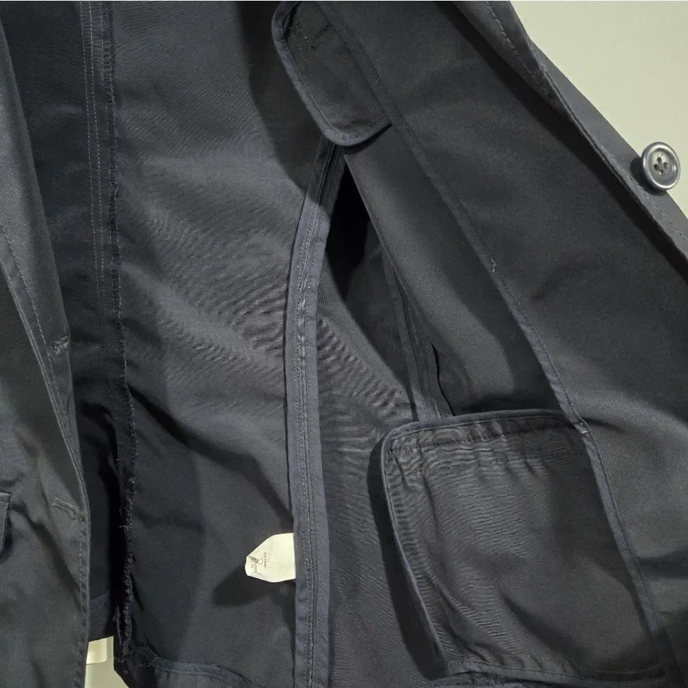 🐢 J. Crew Waterproof Rain Blazer Navy.  🌧️ ☔